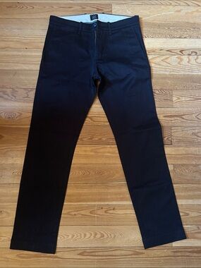 J. Crew Slim Straight Stretch Navy Pants